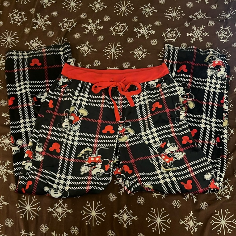 Disney Mickey Mouse Pajama Pants Size Large